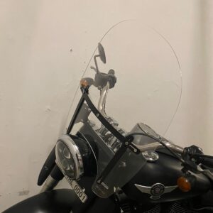 Black Bracket WindShield - Harley Davidson