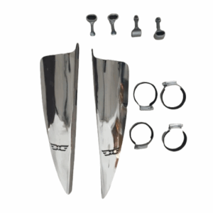 Chrome Wind Deflector for Super Meteor 650
