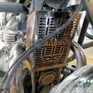 Chrome Radiator Guard for Super Meteor 650