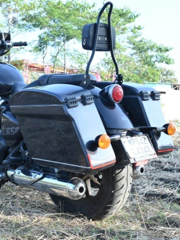 Saddle Box designed for the Super Meteor 650