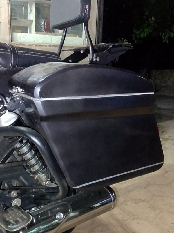 Saddle Box designed for the Super Meteor 650