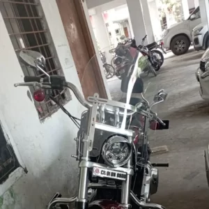 Sportster Chrome Bracket Windshield