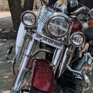 Fat Boy Chrome Wind Deflector