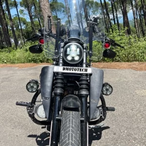 Black Sportster Wind Deflector