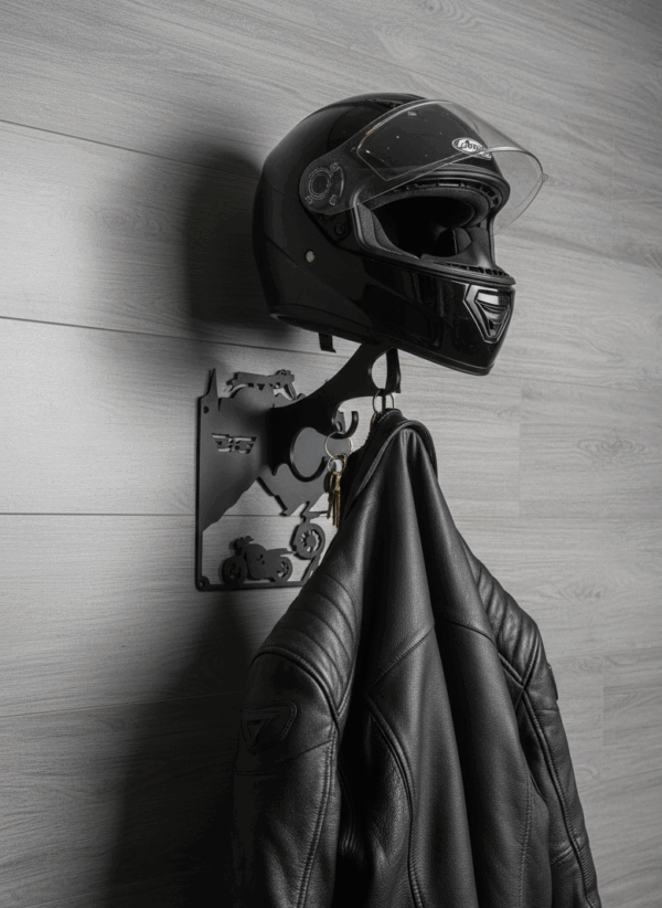 Wall Mounted Helmet Hanger